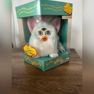 NEW sealed limited edition 1999 Tiger Electronic Furby Baby blue furby